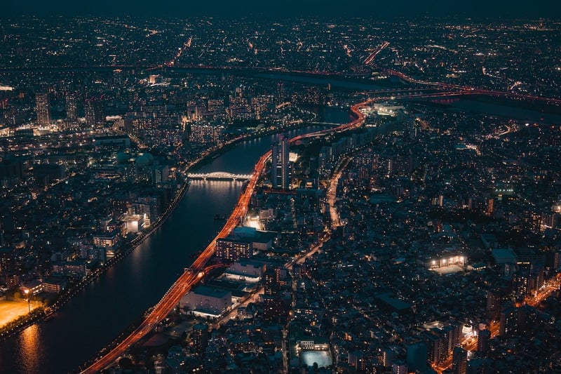 Tokyo City Lights